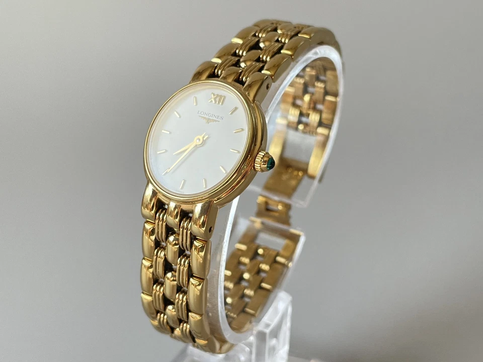 Vintage [MINT] Longines L6.206.2 White Dial Oval Qz Ladies Watch -Ships from US - Image 2 of 4