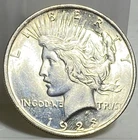 1923 PEACE SILVER DOLLAR - BRILLIANT UNCIRCULATED  - NICE COIN!