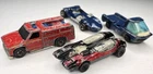 Hotwheels Redline Kid Paint Beater Lot (4) Splittin Image Twin Mill Fire Truck