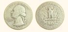 1950-D Washington Quarter - Very Fine