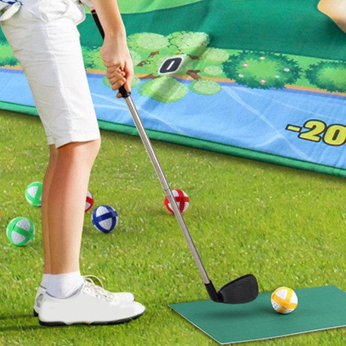 Club de golf portátil para niños al aire libre juego suministro para principiantes - Imagen 7 de 12