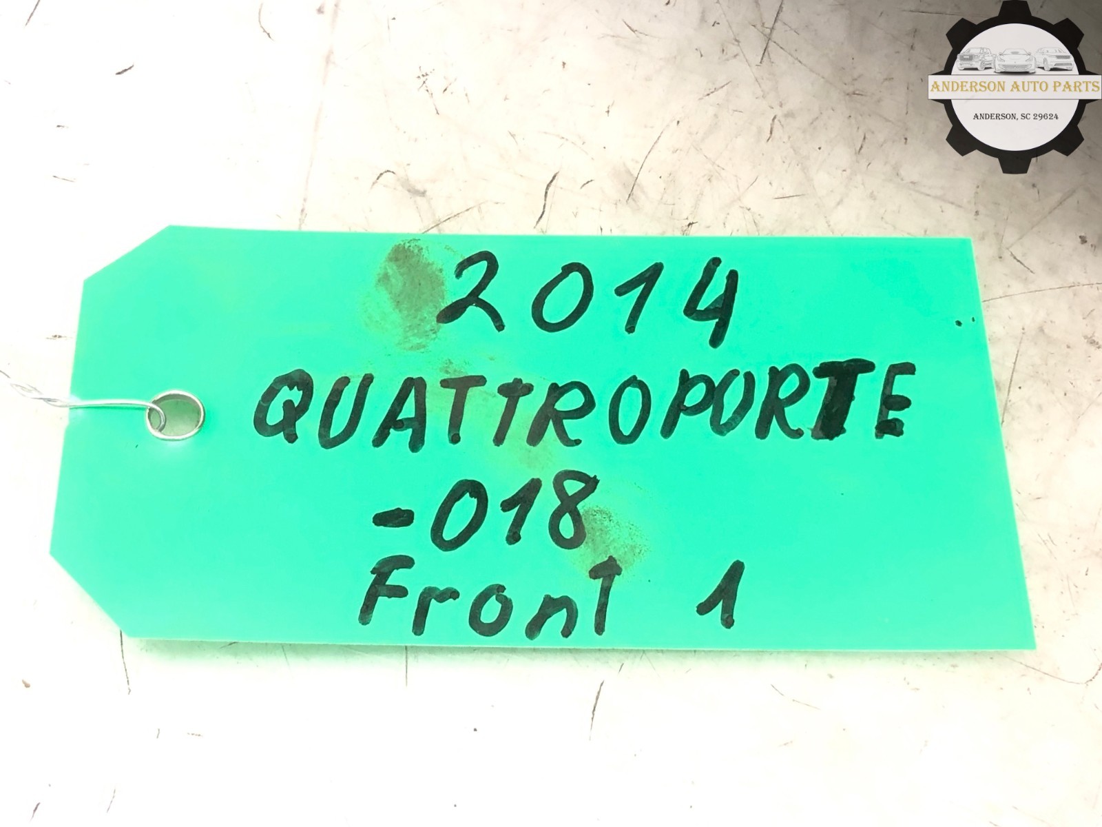 2014-2020 MASERATI QUATTROPORTE GTS FRONT WHEEL RIM TIRE 20" 8.5JX20 OEM #NOTES