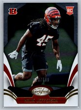 Malik Jefferson 2018 Panini Certified Rookie /999 #156
