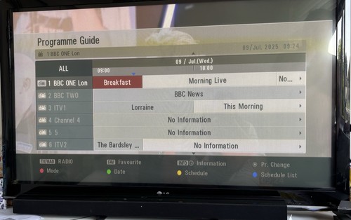 LG 50” TV Plasma TV with Sound Bar - Picture 2 of 6