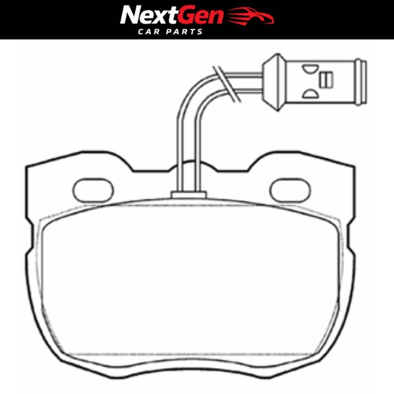 DriveTec Brake Pads for Vauxhall Astra TD - 1.7 - 91-98