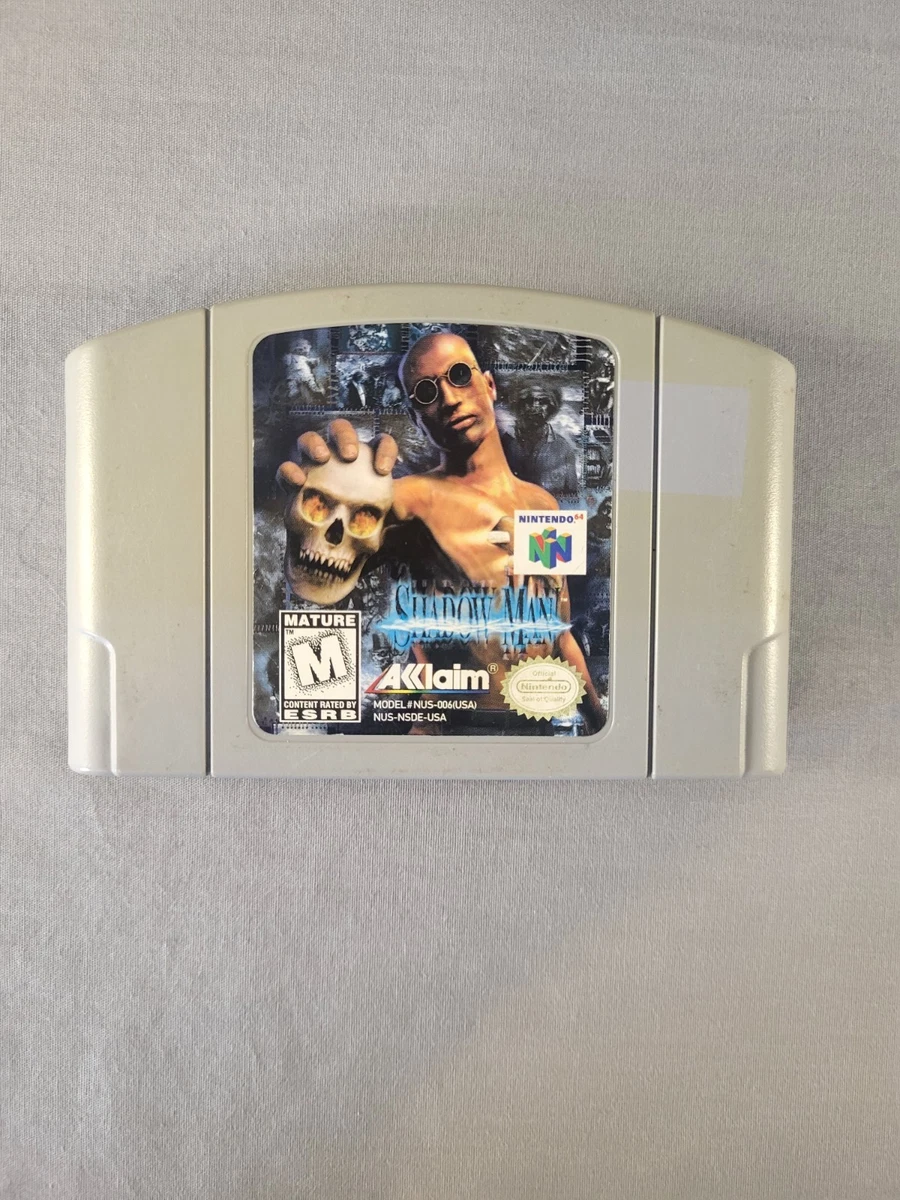 Preços baixos em Jogos de videogame Nintendo 64 Shadow Man 1999 | eBay