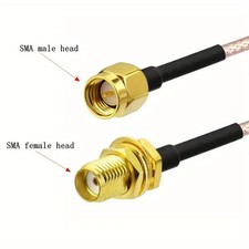 1Pcs SMA Female To SMA Male Extension Cable, Wireless
