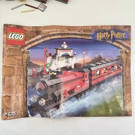 LEGO 4708 Vintage Harry Potter Hogwarts Express 100% Complete with Manual & Box