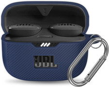 For JBL Tune 130NC TWS Case Cover, Silicone Protective Portable Scratch Shock Re
