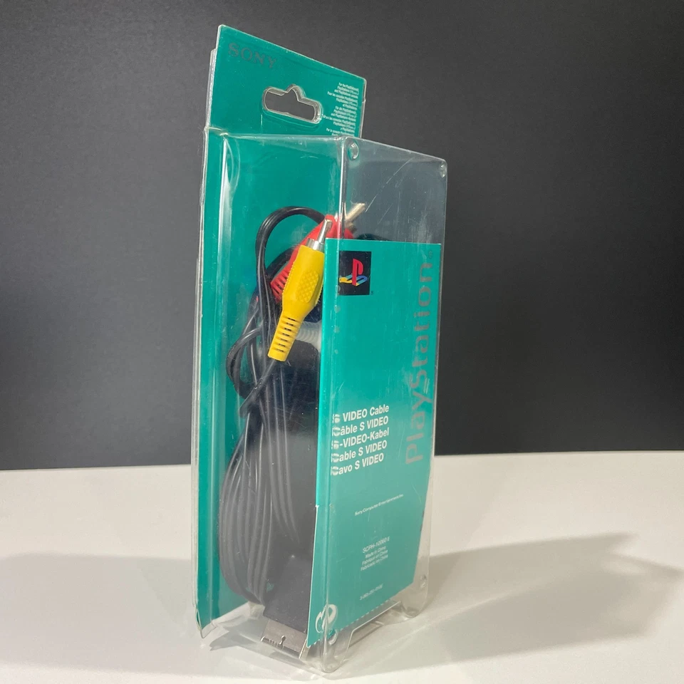 Sony PlayStation One 1 2 S-Video Cable SCPH-10060 E Sealed Genuine NOS - Image 2 of 4