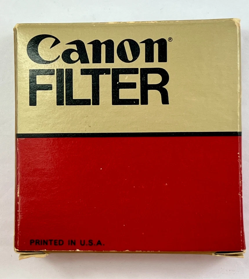 NIB NOS Canon 52mm skylight 1x Filter Screw-in For Canon EF FD Lens w/Case   S3 - Image 2 of 3