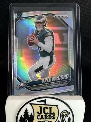 2025 Panini Prizm - Rookies Kyle McCord #377 Silver Prizm (RC)