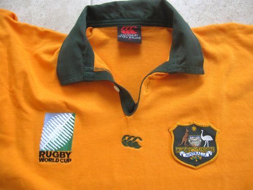 Maillot Australie Wallabies Rugby Shirt World Cup 1995 Australia Canterbury - XL - Picture 3 of 9