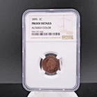 New Listing1895 U.S. Indian Head Penny Cent 1¢ UNC ~Proof - Red~  LVB2.63