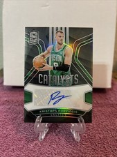 2023-24 Panini Spectra Catalysts Signatures International Kristaps Porzingis /49