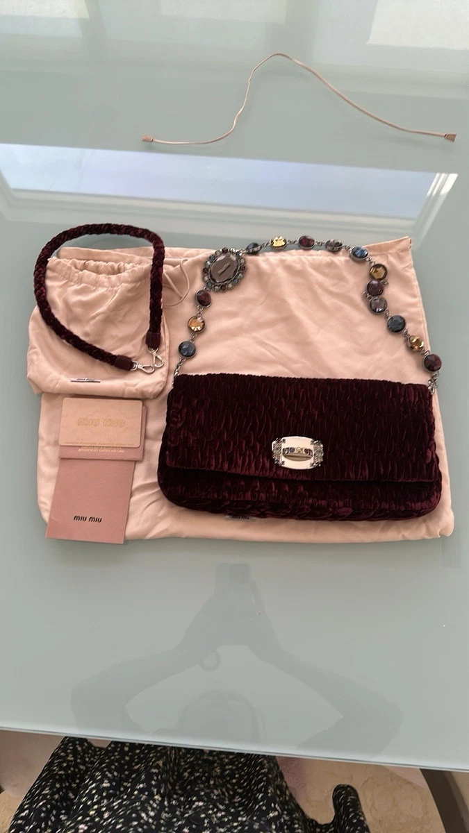 Miu Miu Bags & Women's Velvet Exterior | Updated Oct 2026
