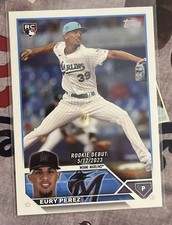 2023 Topps Update Series - Rookie Debut Eury Perez #US317 (RC)