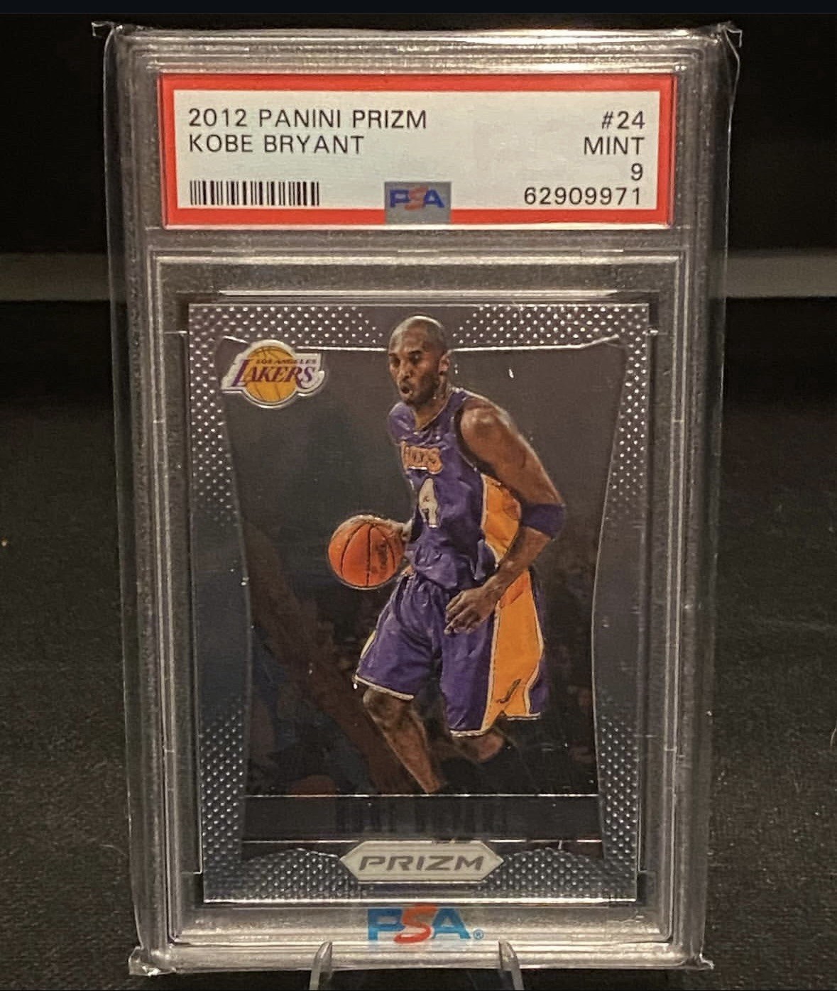 Kobe Bryant 2012 Prizm PSA 9