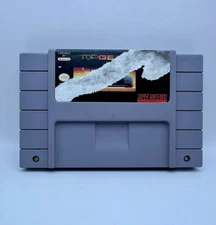Top Gear Super Nintendo SNES Working Game Cartridge