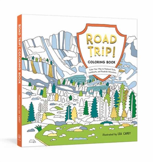 Road Trip! Coloring Book by Potter Gift (Paperback Book)