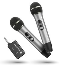 Wireless Microphones, Wireless Microphone with One-to-One Chip Connection, 40...