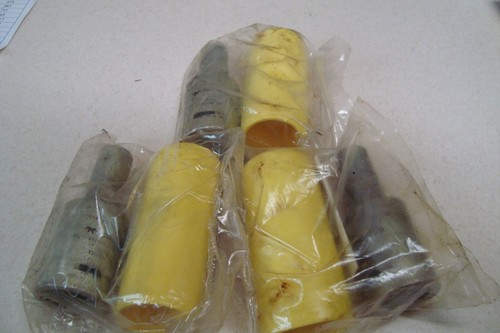Penn-Union TP-750 750 MCM Aluminum Terminal Plug with insulator- LOT of 3