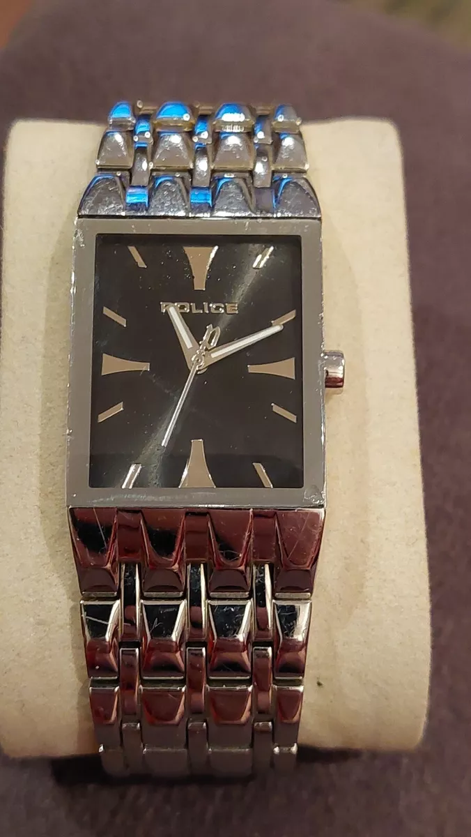 Ladies POLICE Engage Tank Style Quartz Watch 12743L. New eBay