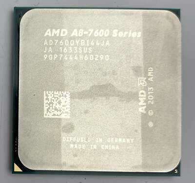 AMD A8-7600 - 4x 3,10-3,80 GHz Quad-Core CPU/Prozessor (AD7600YBI44JA) FM2+