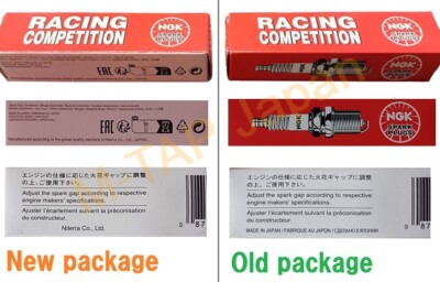 NGK Genuine Racing Spark Plugs R7434-9 Stock No 4658 Plug from