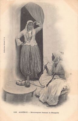 Algeria - Moors smoking the hookah - Ed. Ideal Collection P.S. - 149