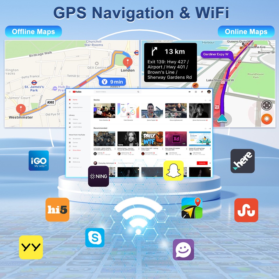 Estéreo Android 9' Pantalla Para Ford Escape 2013-2019 Gps - Foto 6