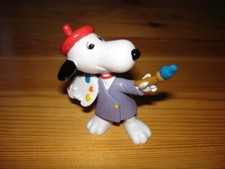 Snoopy als Maler, Peanuts, Figur von Schleich