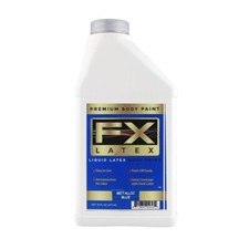FX Latex - Metallic Blue - 16 Oz Face and Body Paint Ideal for Halloween