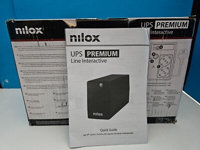 NILOX SAI PREMIUM LINE INTERACTIVE 600 VA NXGCLI6001X5V2