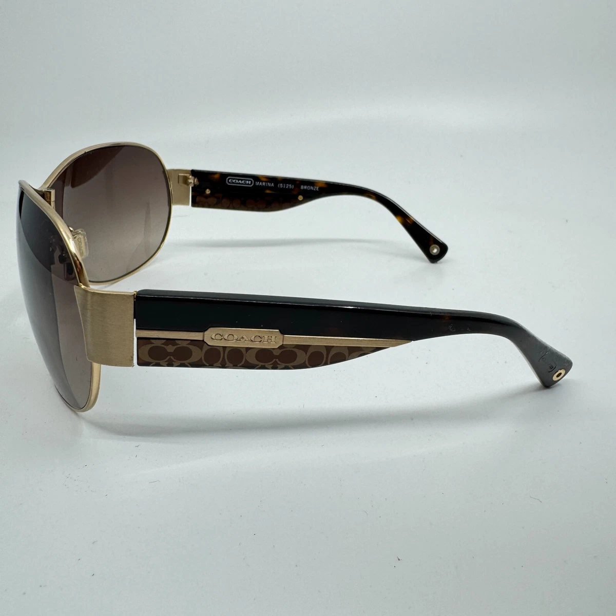 Coach 2025 shield sunglasses