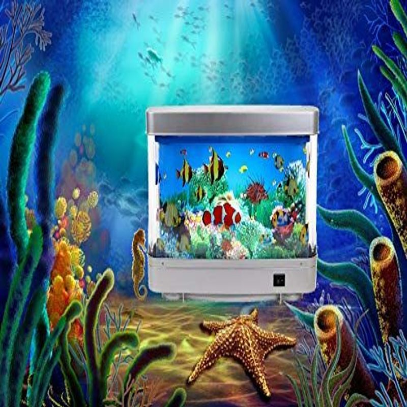 Lightahead Artificial Tropical Fish Decorative Sensory Aquarium multi