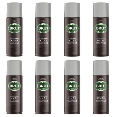 Brut Deodorant Musk Deo Spray 200ml 8er Pack , 8x200ml , OvP Neu