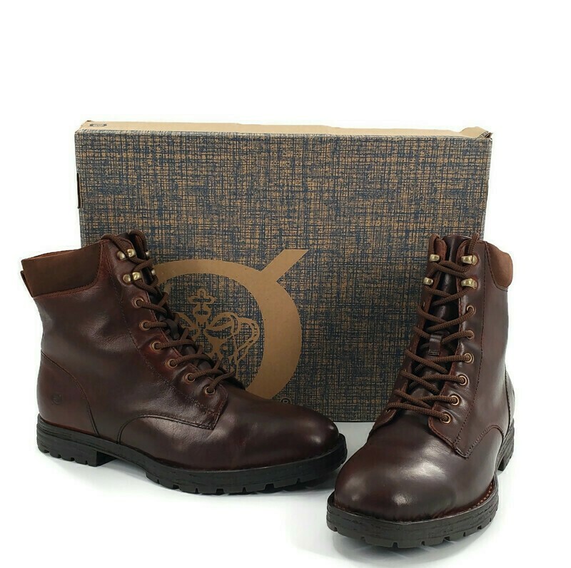 Born Pike Lace Up Water Resistant Hiker Boots Mens Size