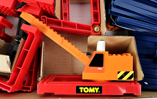 Tomy Train No. 3 ~ Motorisiertes Schienensystem Spielzeug in Box ~ 1988 Vintage - Bild 4 von 19