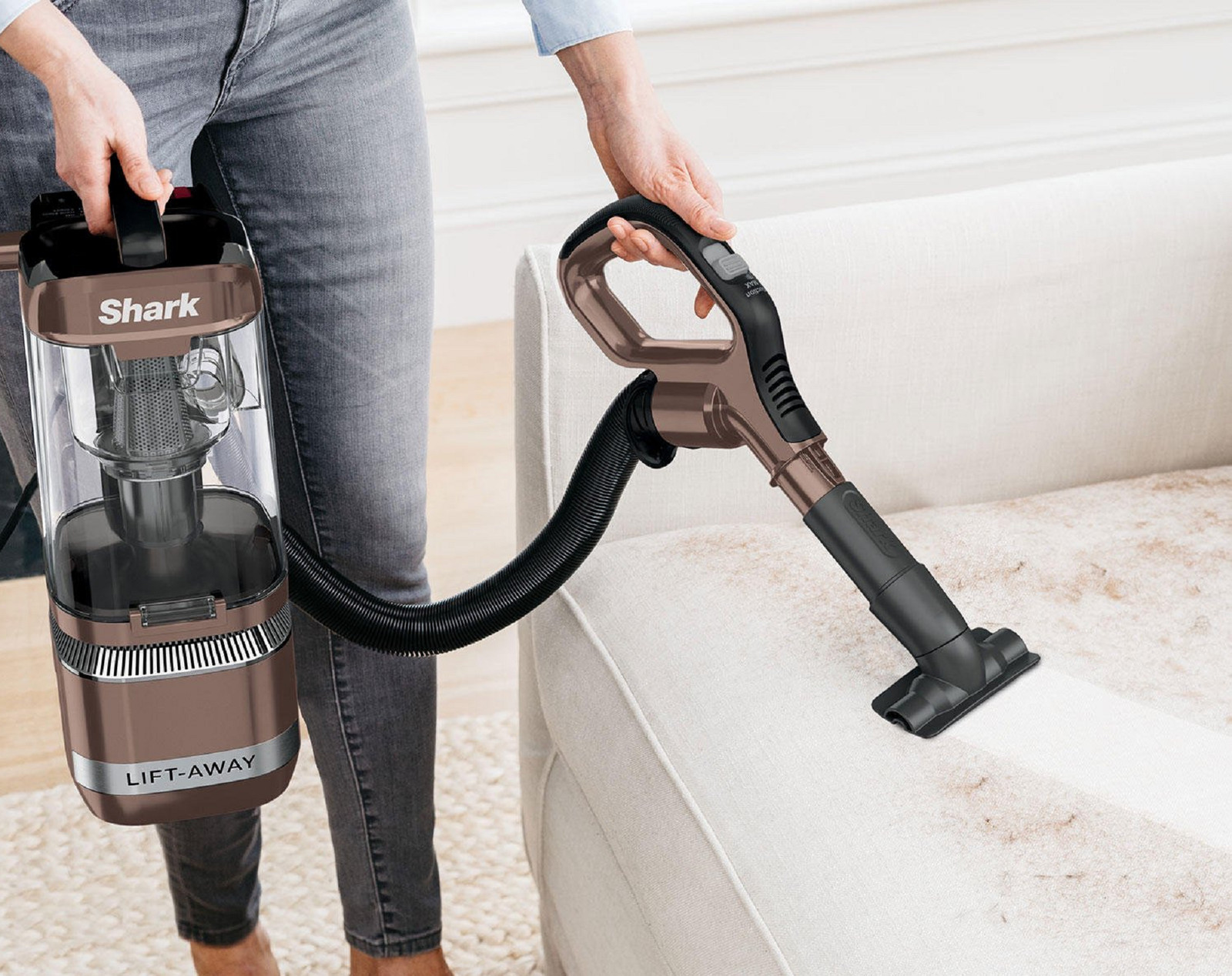 Shark LA455 Rotator Pet Pro LiftAway Upright Vacuum with SelfCleaning
