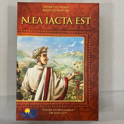 Alea Iacta Est Board Game 2009 Rio Grande Games Ravensburger Complete Game