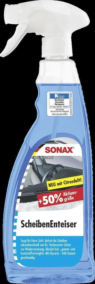 (9,83 EUR/l) SONAX ScheibenEnteiser 750ml - Bild 1 von 1