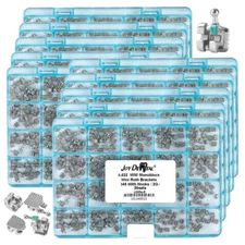 Dental Orthodontic Monoblock Brackets Braces Mini Roth/MBT 022/018 Hook 345 