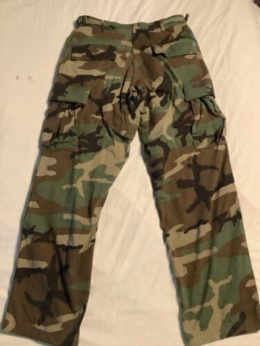 Pantalone mimetico mimetico militare caccia foresta - Foto 5 di 14