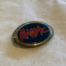 1983 Harley Davidson Motorcycles Maniac Belt Buckle Vintage Made in Taiwan Biker