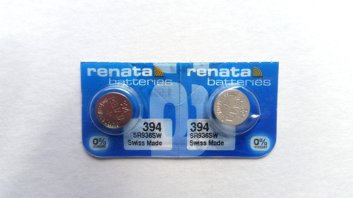 2x RENATA 394/SR936SW Watch Battery. EXPIRY 02/2027+ SWISS MADE. Post from  MELB | eBay Australia