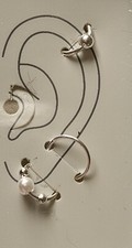 3 PCS I AM STERLING SILVER MINI HOOPS HOOP EARRINGS