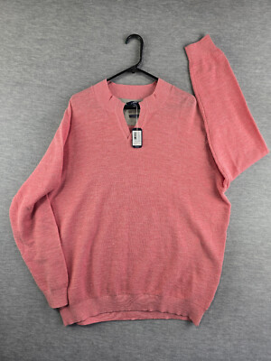 johnnie-O Belmore Sweater V Neck Confetti Size 2XL NWT MSRP $178