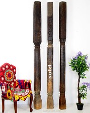 antik orient Massiv Holz  Säule afghanistan Pakistan Swat wooden Pillar column A