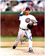 Chicago Cubs KEVIN TAPANI Signed Autographed 8x10 Pic. C